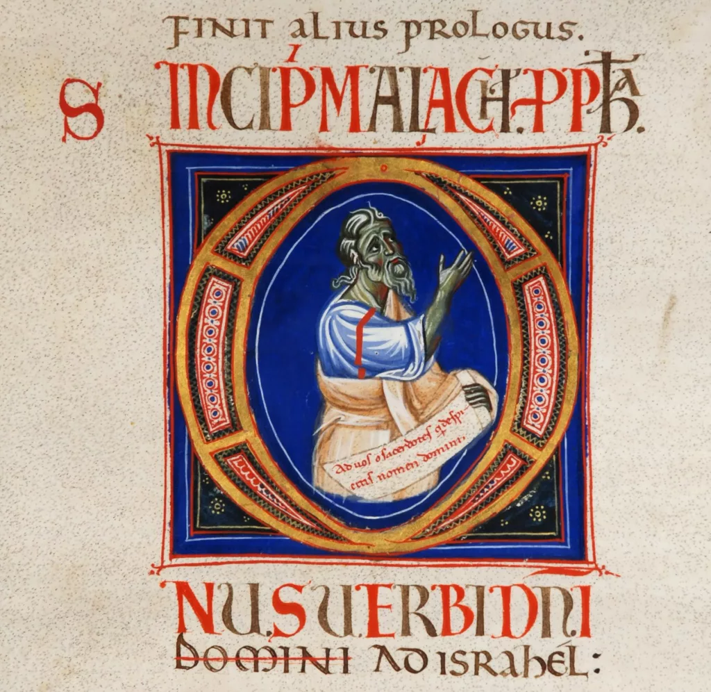 Bibbia di Calci, codice miniato in quattro volumi, 1168