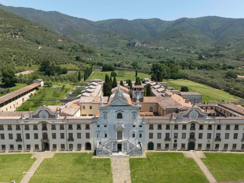 Veduta aerea della Certosa