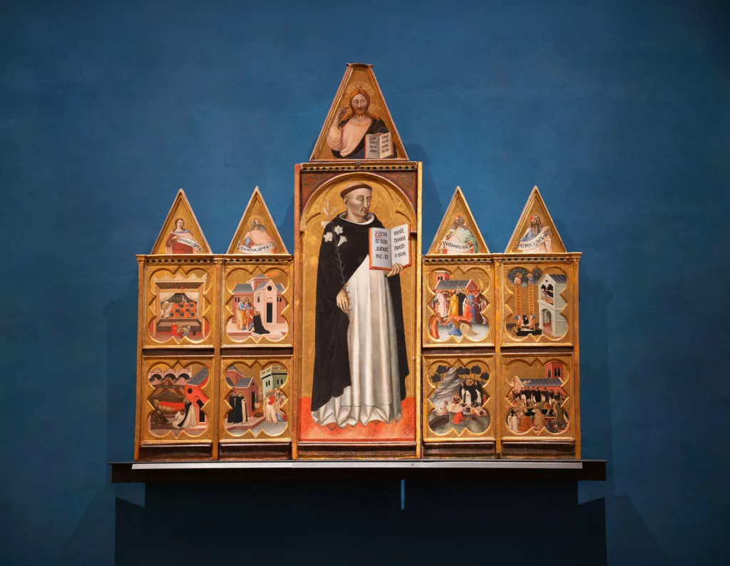 Francesco Traini, Trittico di San Domenico e otto episodi della sua vita, 1344-1345