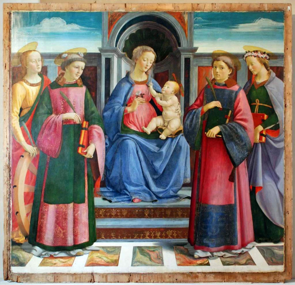 Domenico Ghirlandaio, Sacra Conversazione, 1480-1490