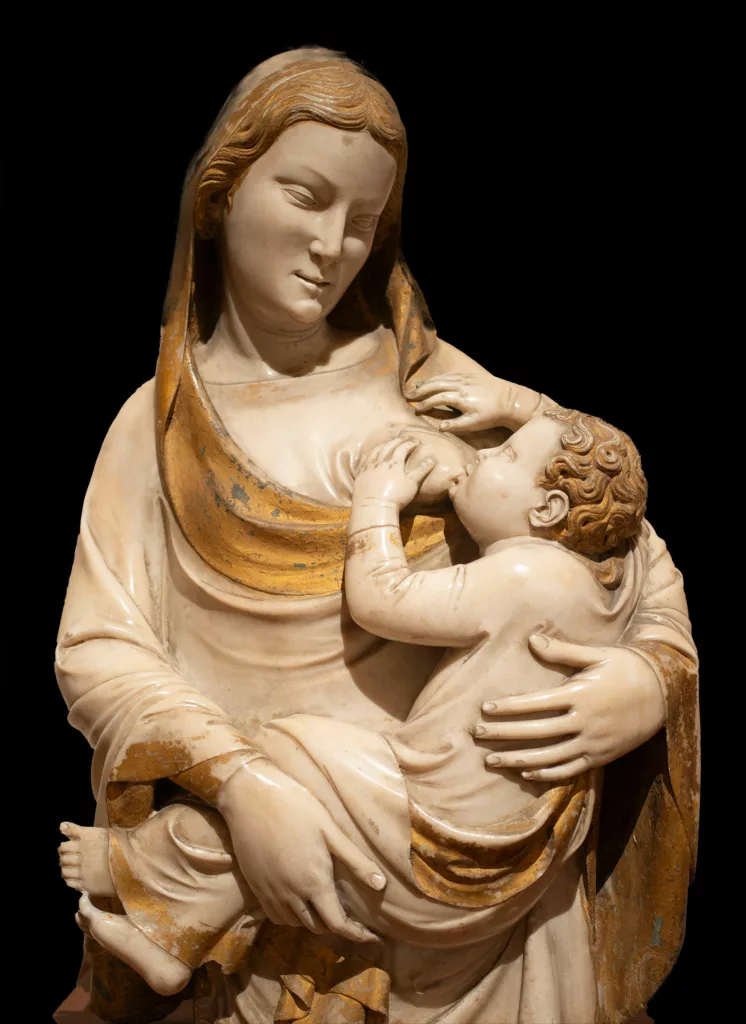 Andrea Pisano, Madonna del latte, 1345